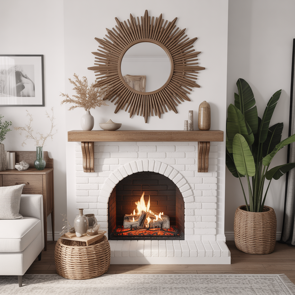 Statement Mirrors to Reflect Warmth