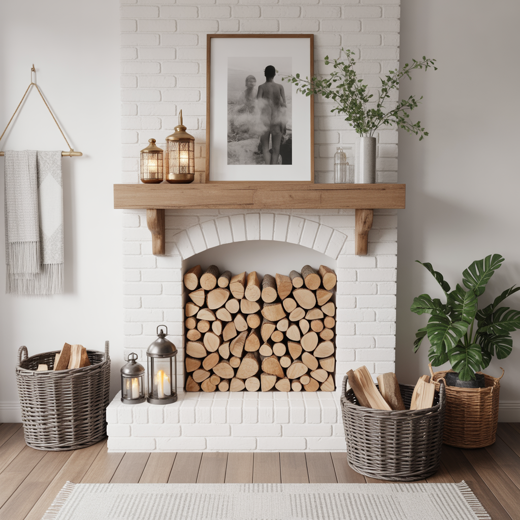 Firewood as Functional Decor