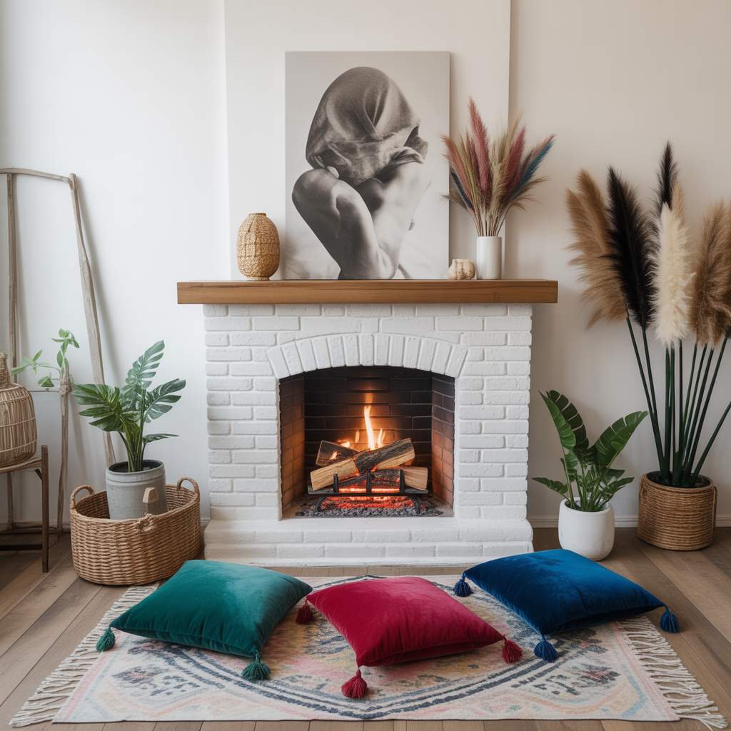 Pops of Jewel-Toned Colors