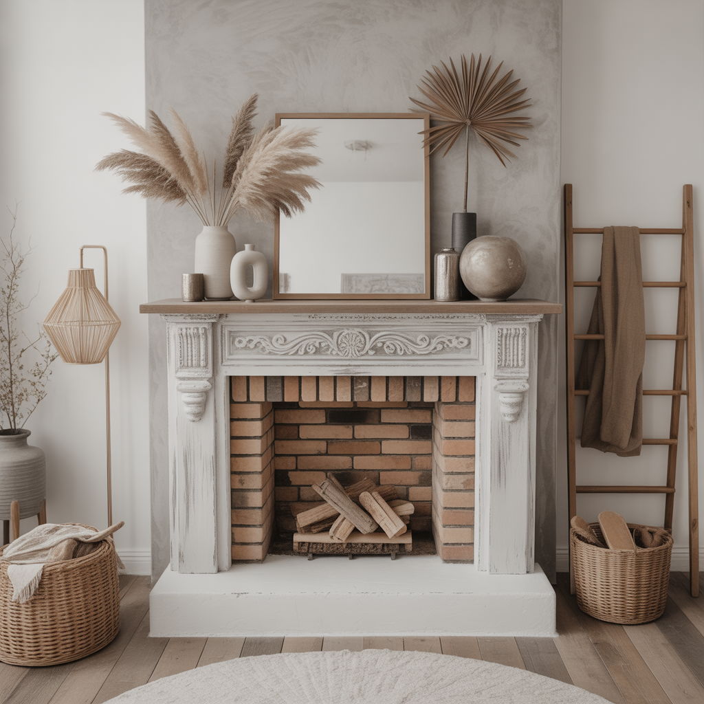 Whitewashed or Distressed Finishes