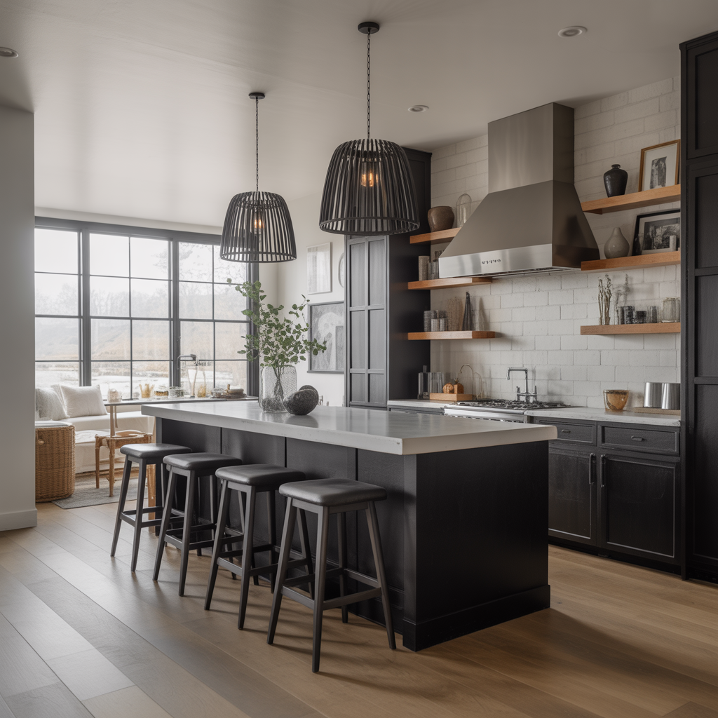 Kitchen Bar Design :Transform Your Space with these 20 inspiring ideas 17 Transitional Style Bar