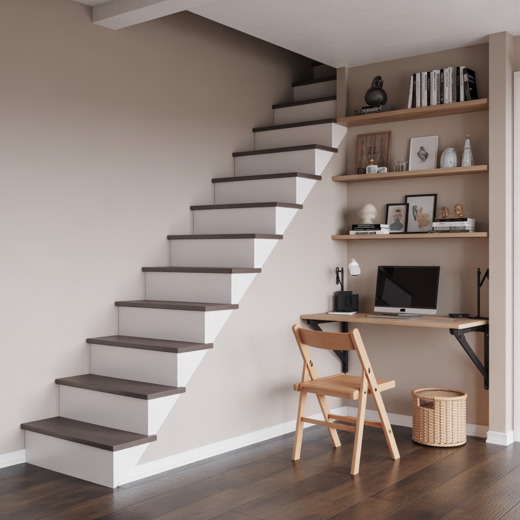 Foldable Desk for Compact Corners