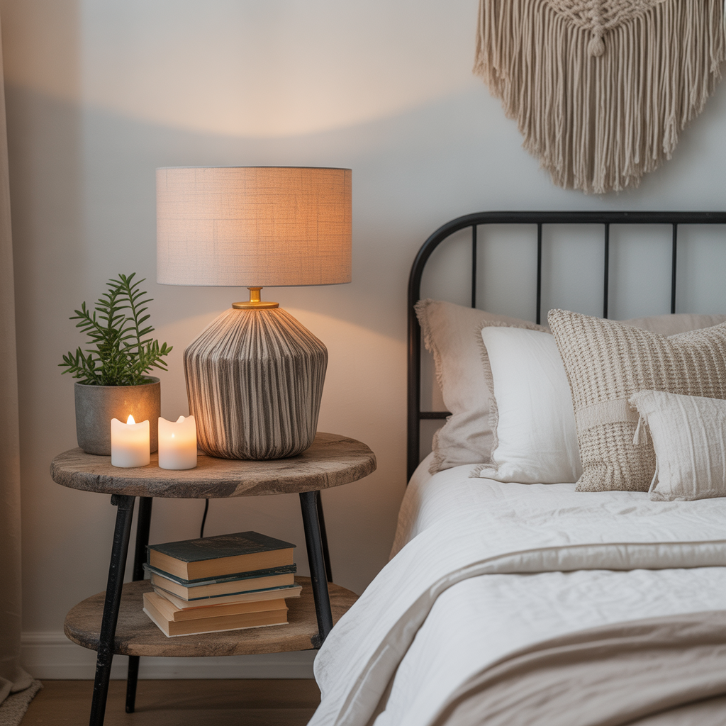 Boho Bedside Styling