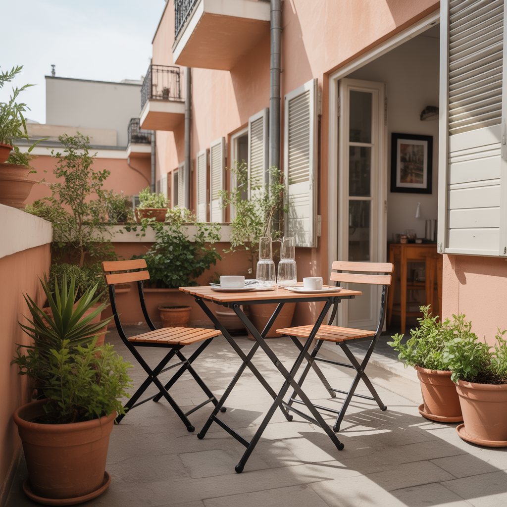 Compact Dining Setup