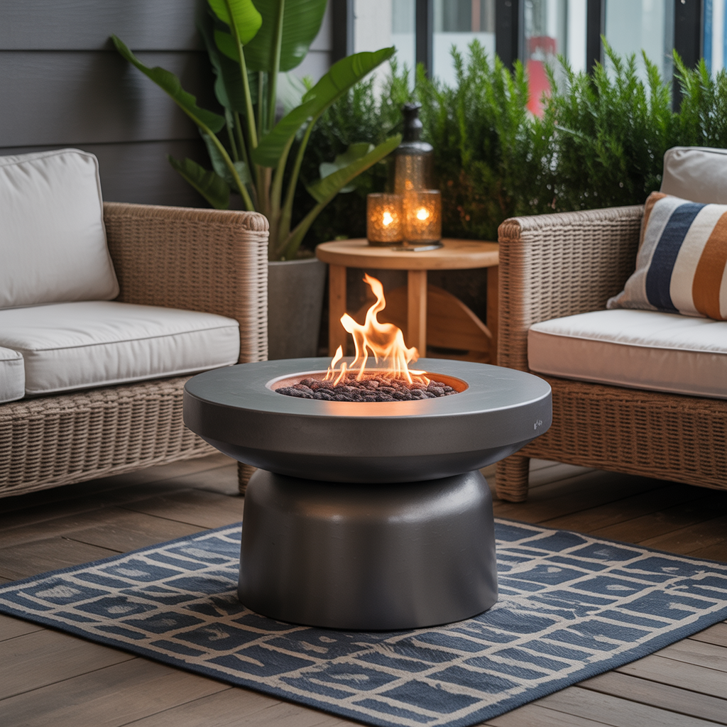 Small Fire Pit or Tabletop Fireplace