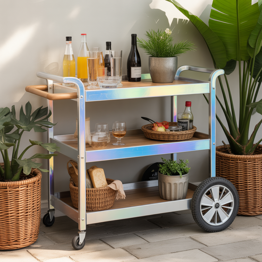 Outdoor Bar Cart
