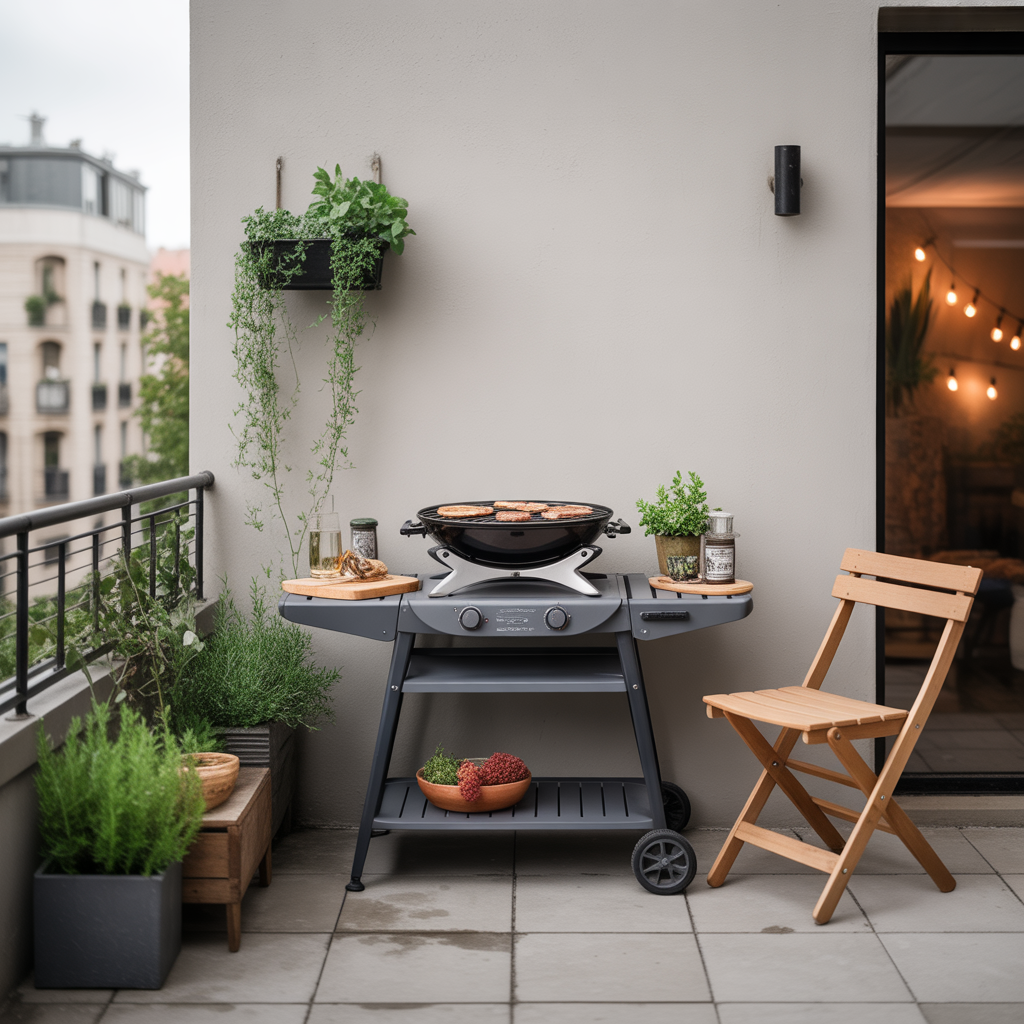 Compact Grill Station