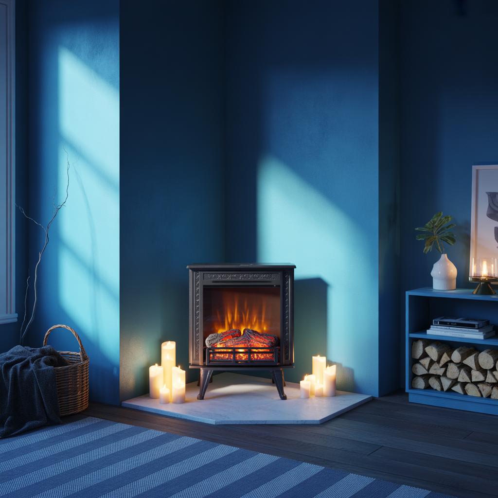 Corner Fireplace or Heater