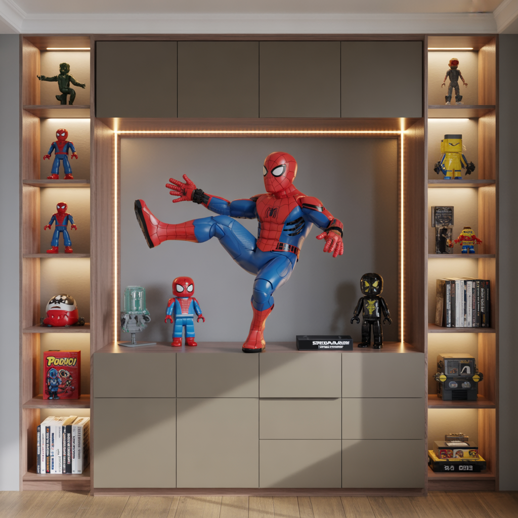 Spider-Man Toy and Collectible Display