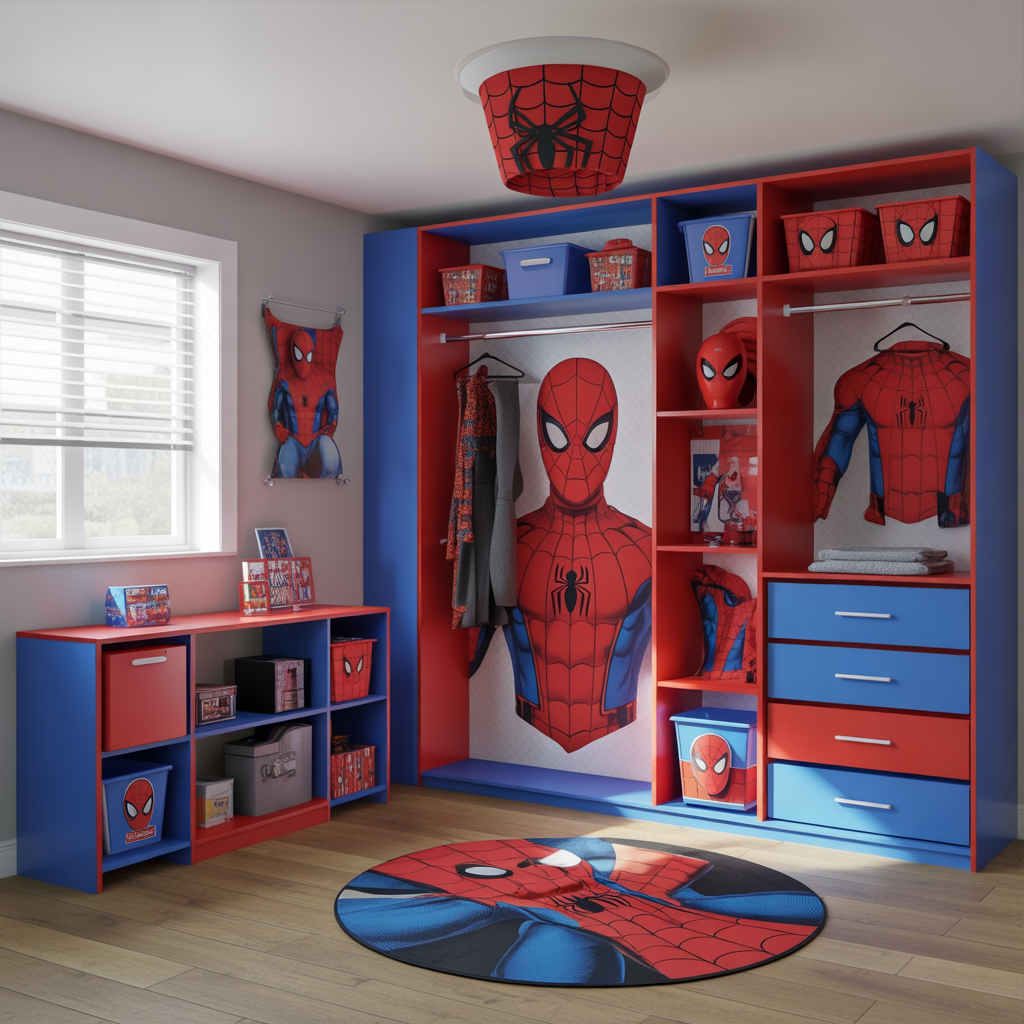 Spider-Man Closet Transformation
