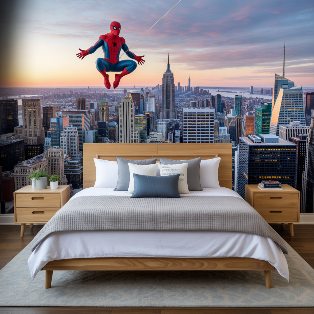 Cityscape Headboard Design