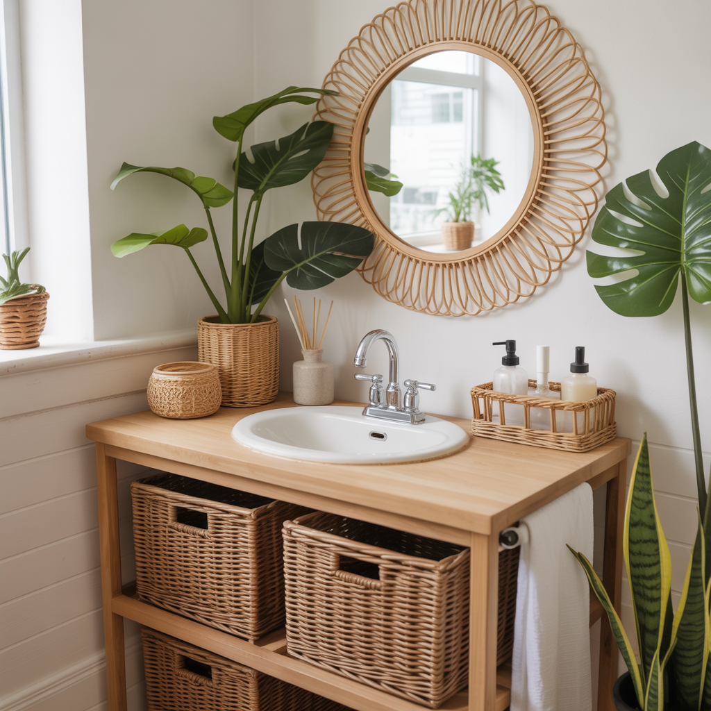 Wicker and Rattan Accents