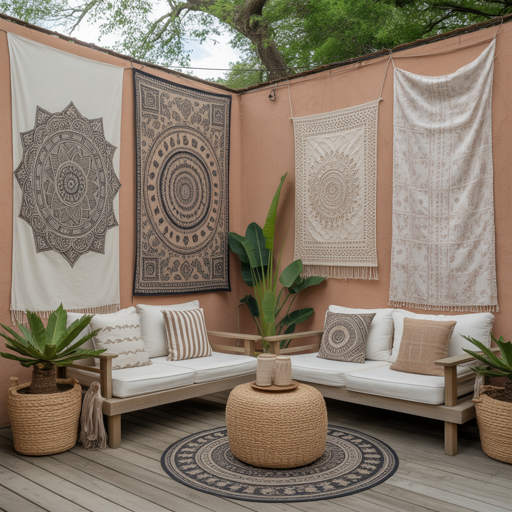 Outdoor Tapestries and Wall Hangings