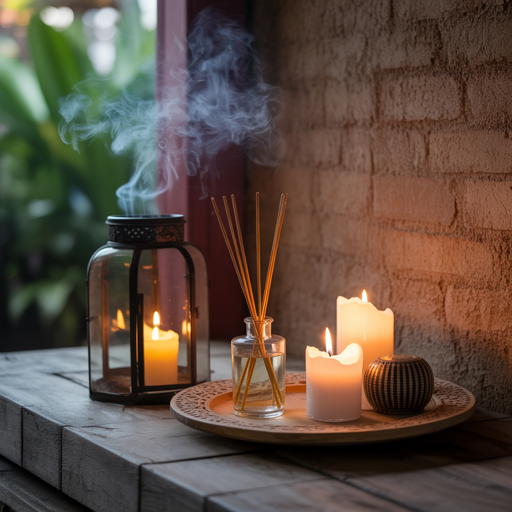 Candles and Incense Corners