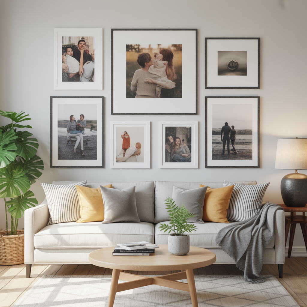 Gallery Wall with Personal Touch