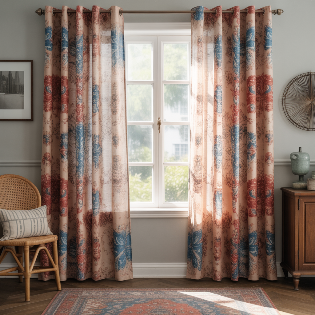 Patterned Curtains or Drapes
