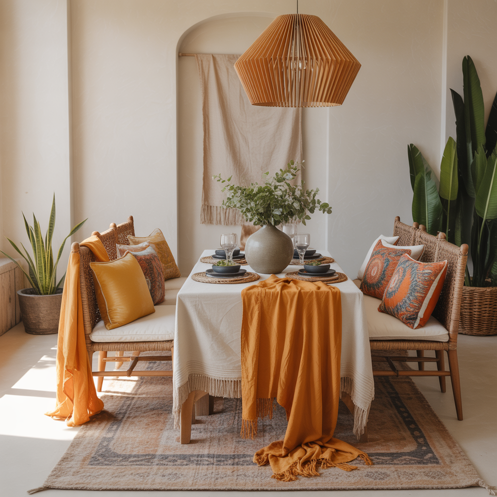 Layer with Cushions and Throws