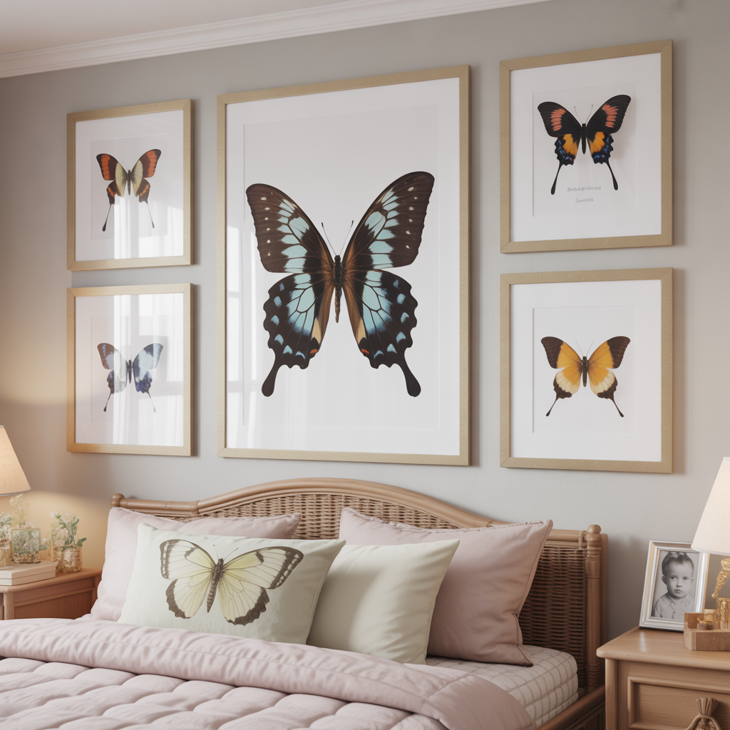 Butterfly Nursery Gallery Wall