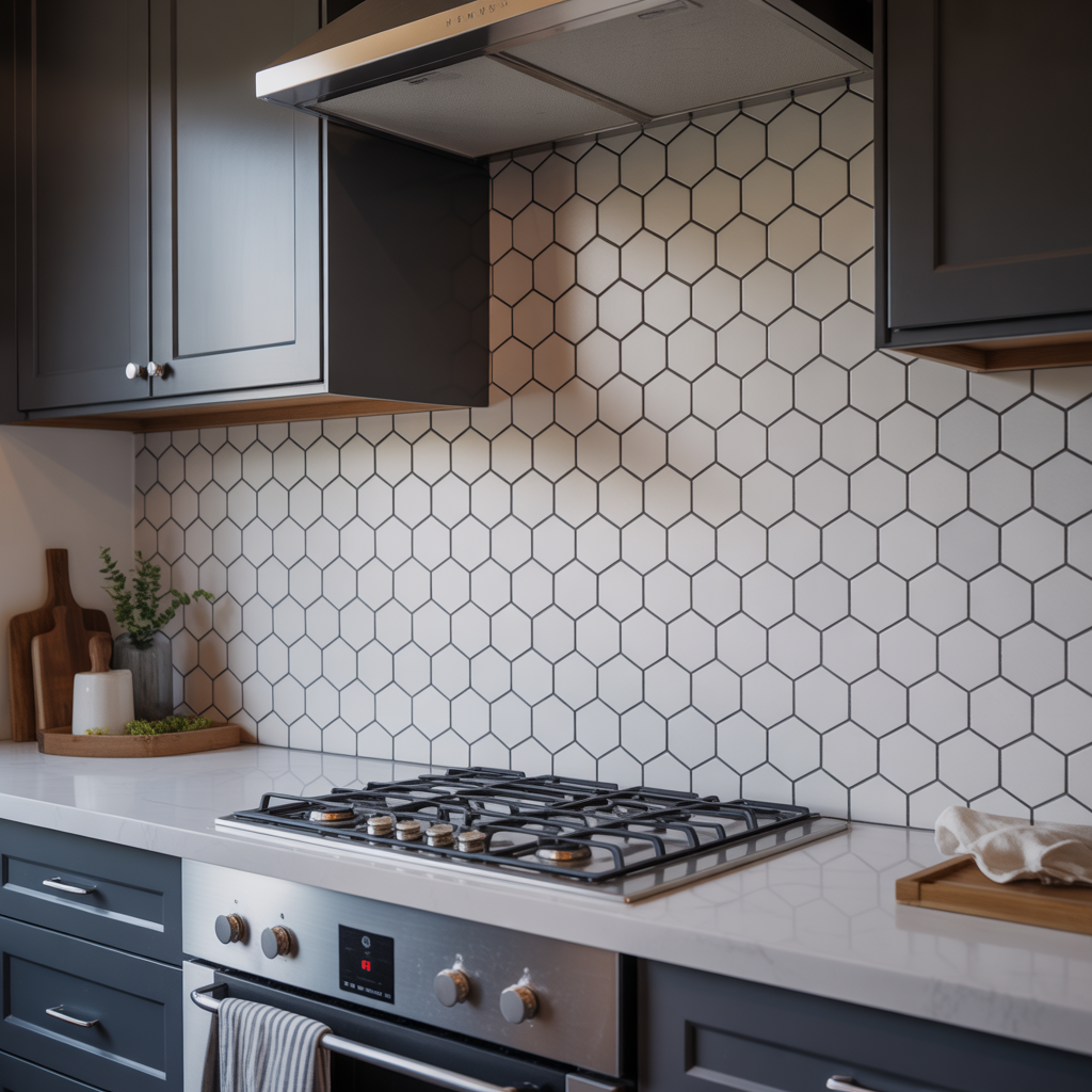 Hexagon Tiles for Modern Flair