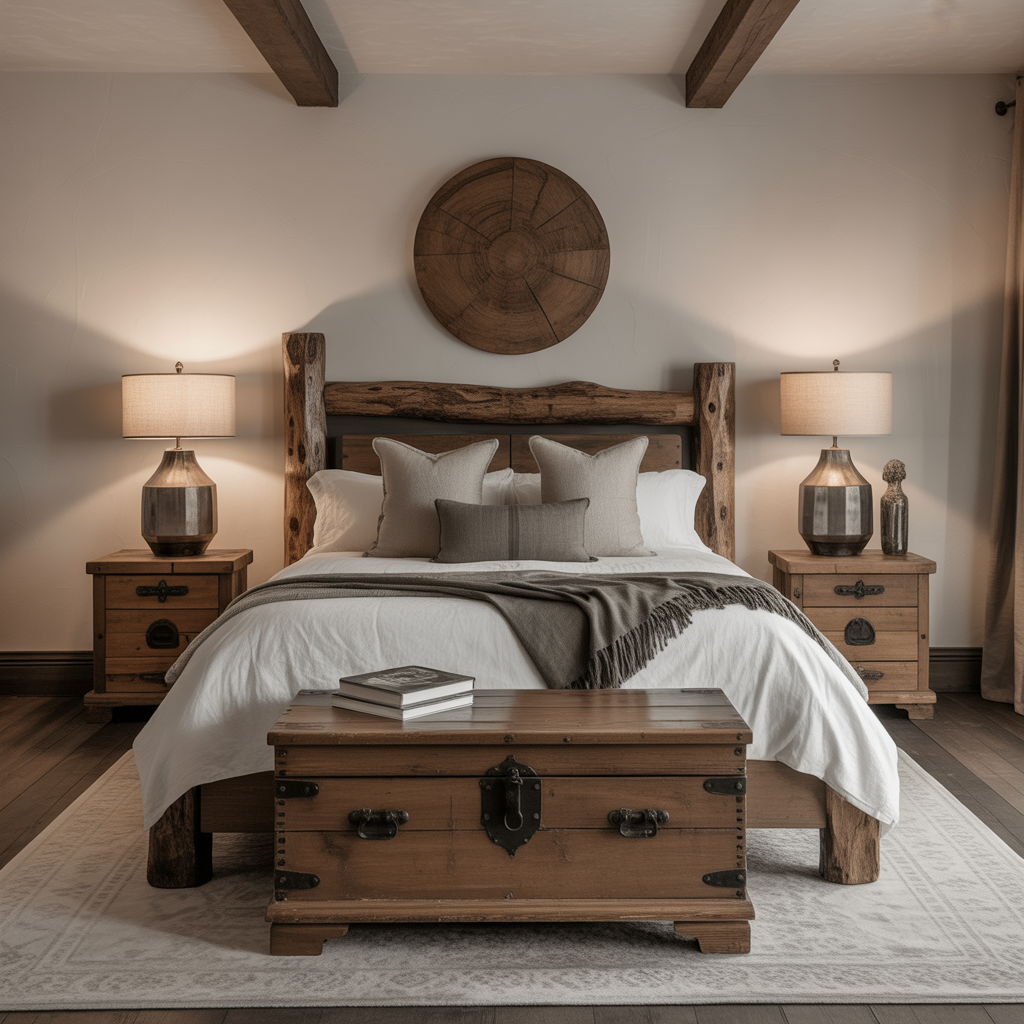 Western Ranch Bedroom:20 Inspiring Ideas to Create a Cozy Rustic Retreat 14 Handcrafted Western Furniture