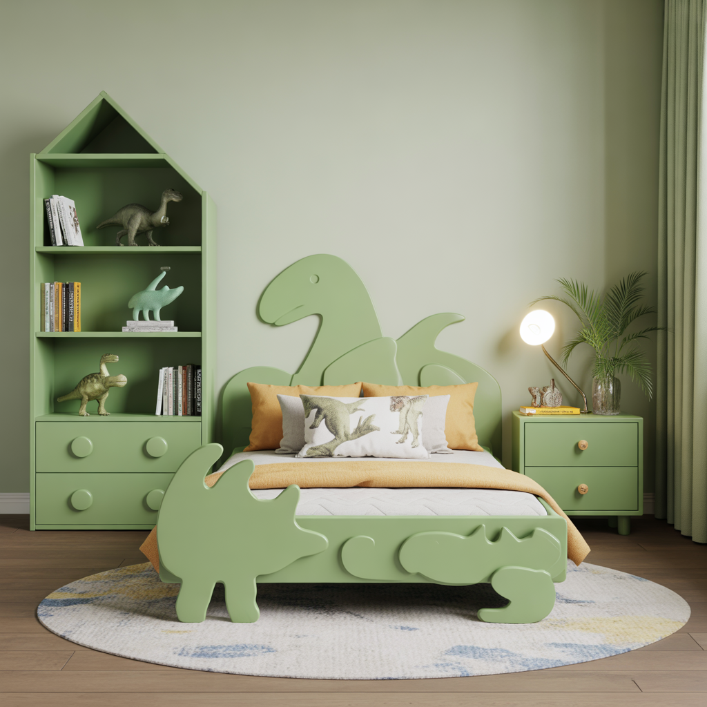 Dinosaur-Themed Bedding