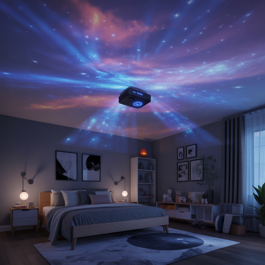 Interactive Galaxy Projector