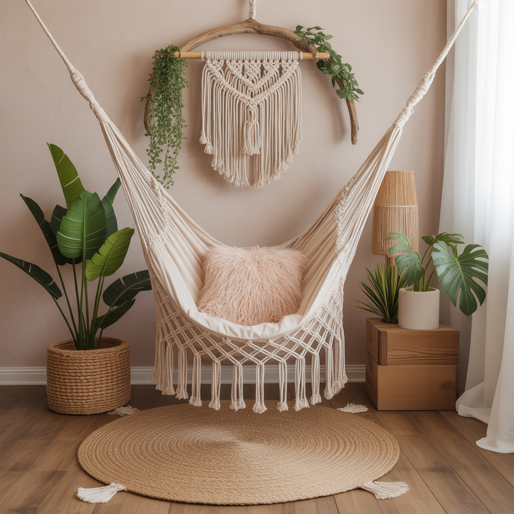 Boho Reading Nook :20 Creative Ideas for Designing Reading Nook 7 Macramé Magic