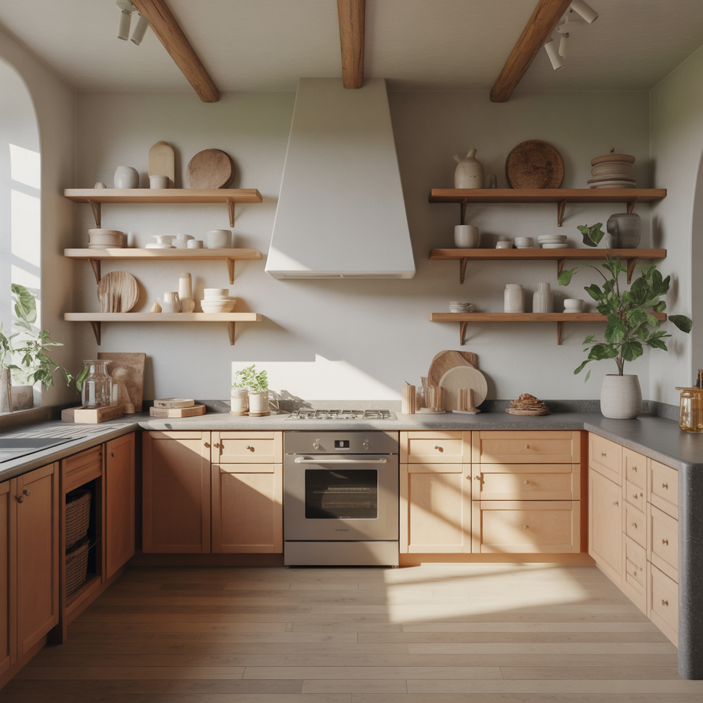 Earthy Kitchen: 20 Inspiring Ideas for a Natural and Grounded Space 14 Minimalist Approach to Décor