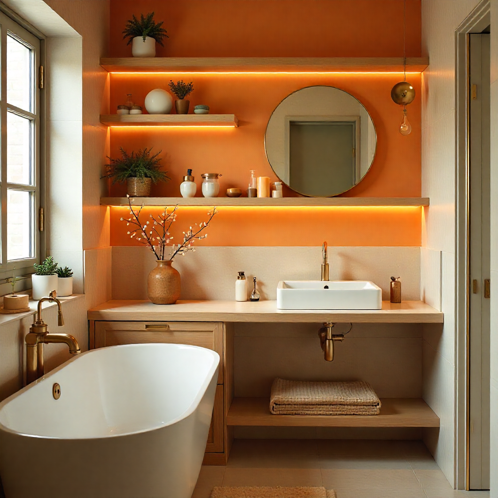 Fun Bathroom Decor: 25 Playful and Creative Ideas 15 mirror