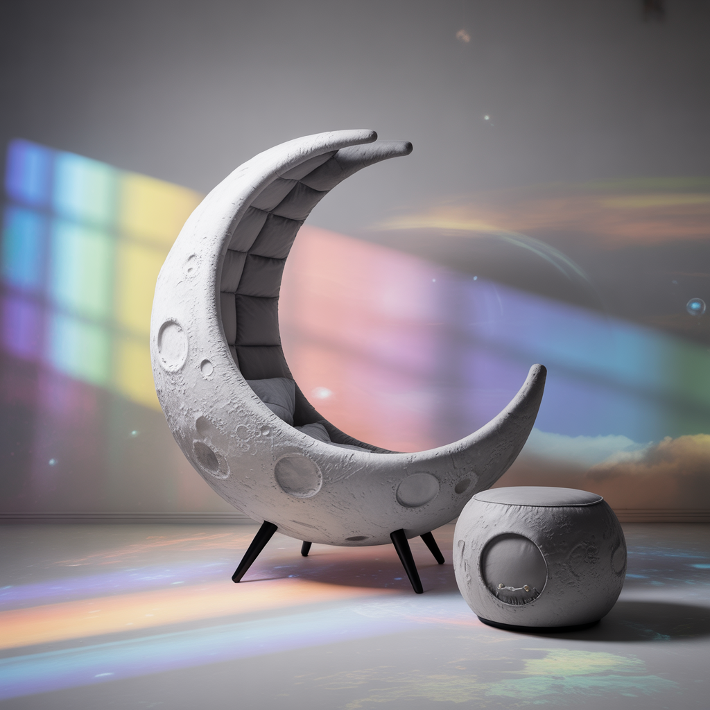Moon-Shaped Furniture