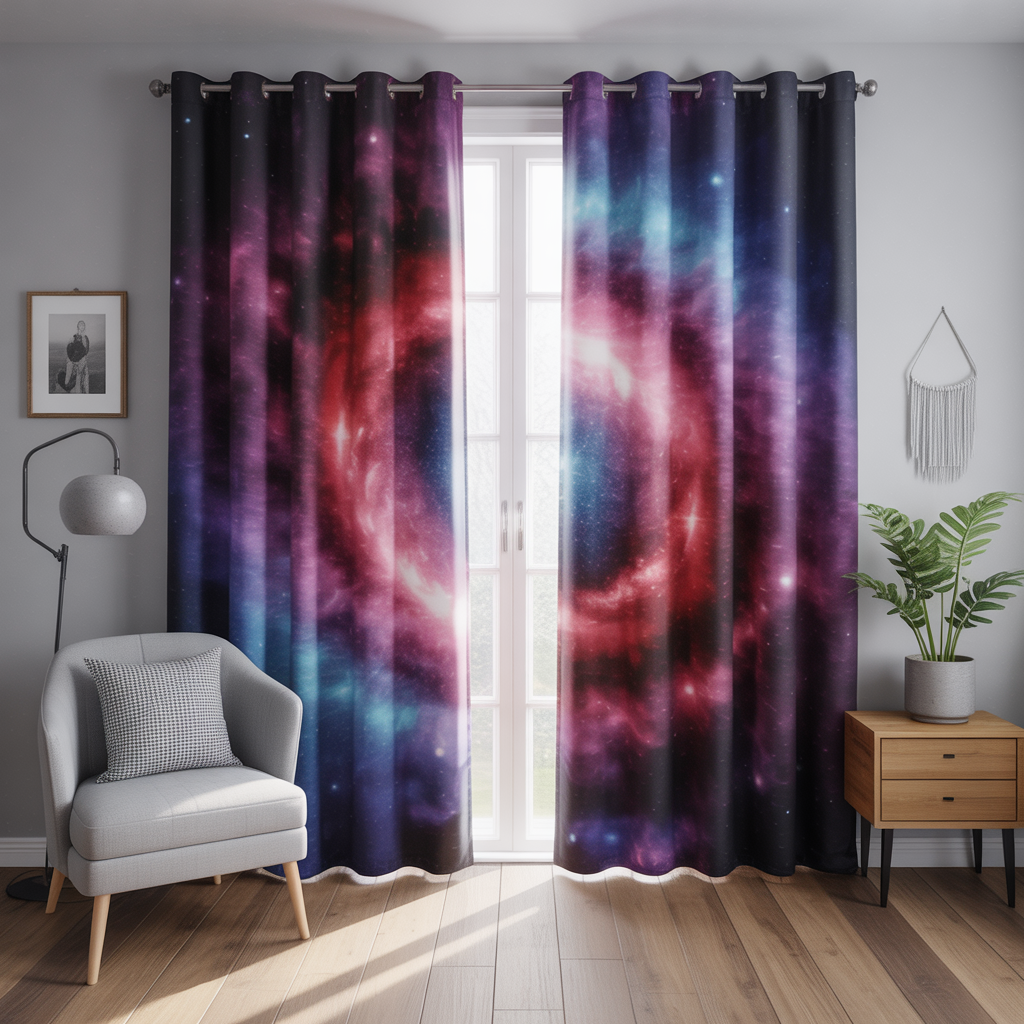 Nebula Curtains and Drapes