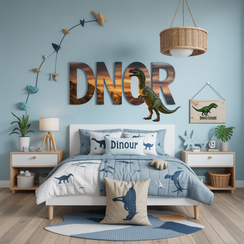 Personalized Dinosaur Décor