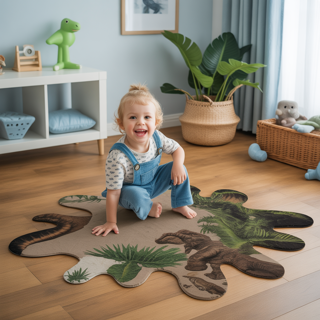 Dinosaur Rugs and Floor Mats