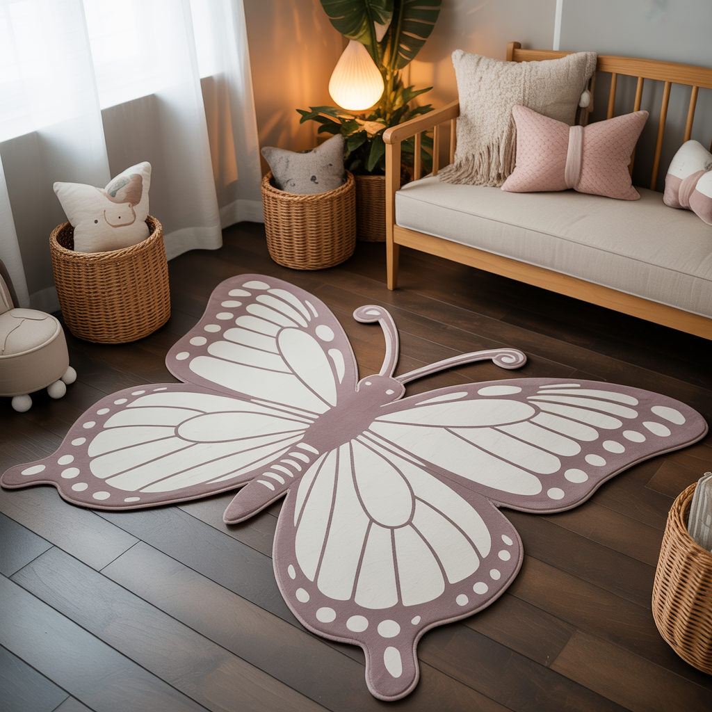 Butterfly Rugs for Cozy Floors