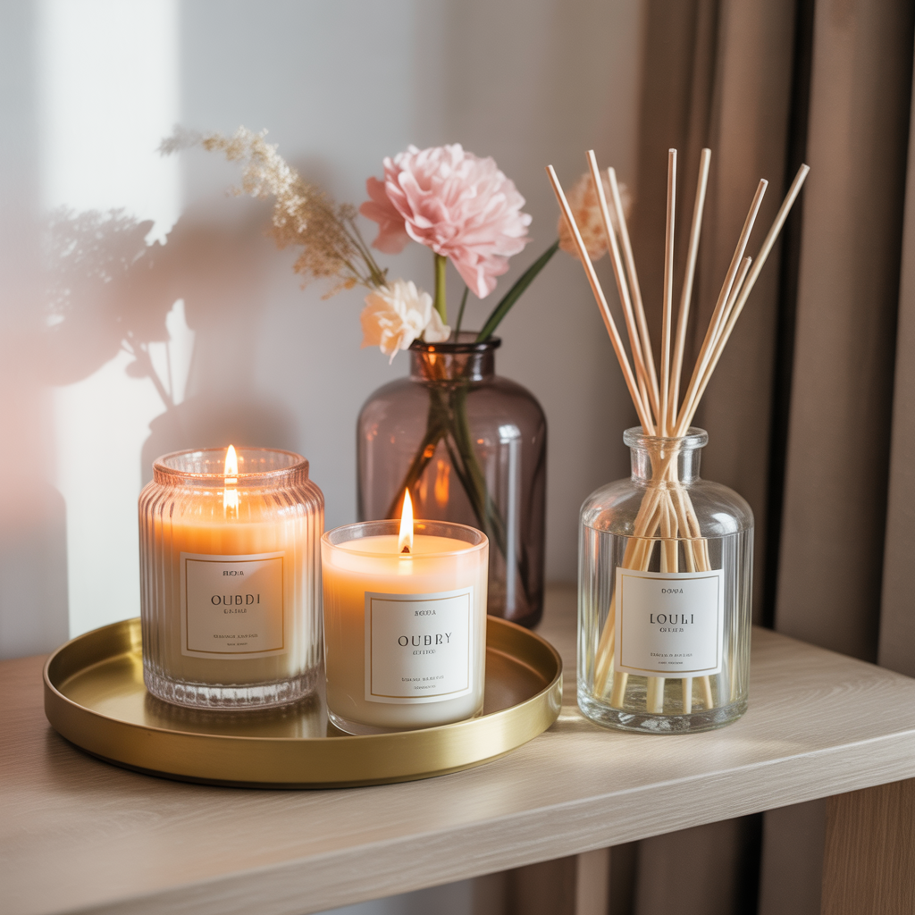 Scented Candles and Diffusers