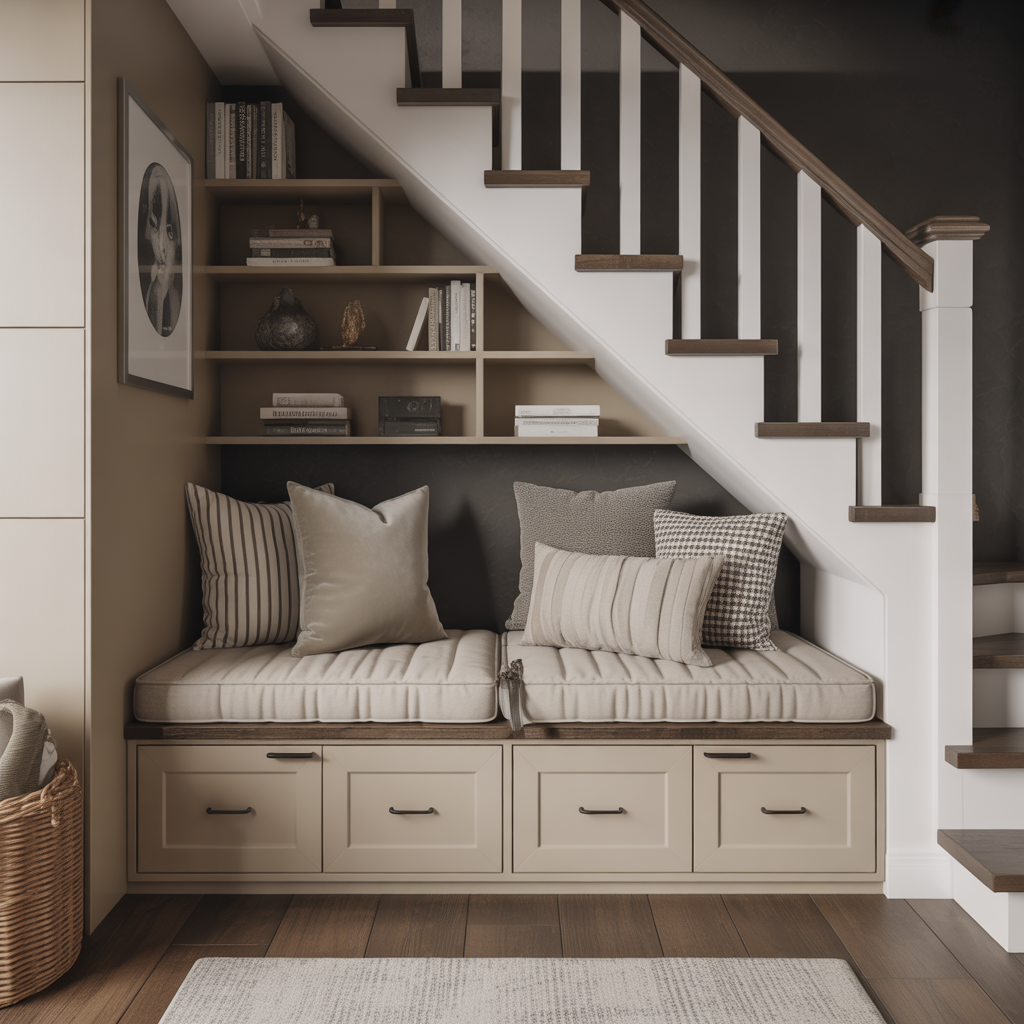 Optimize Space with Built-In Seating