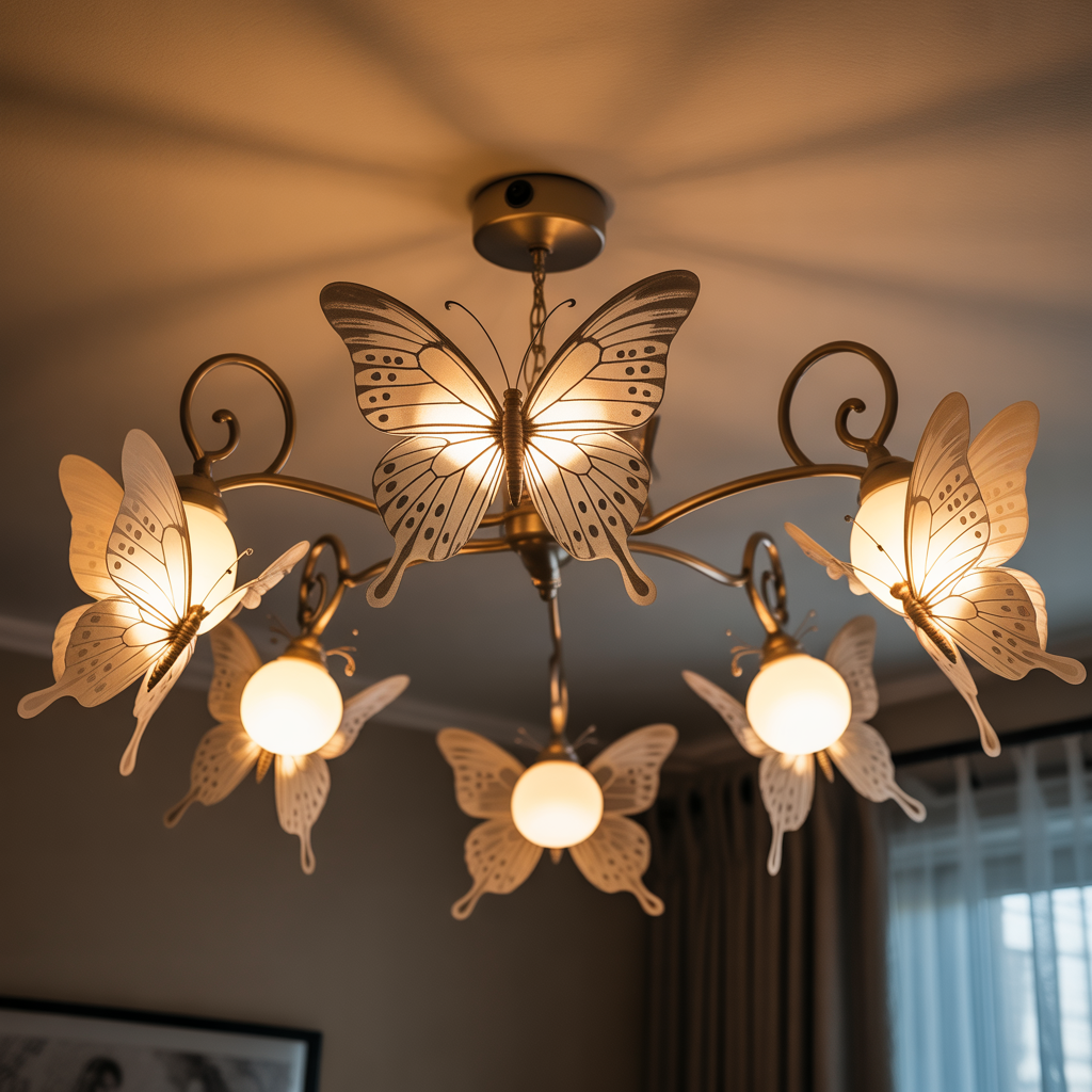Statement Butterfly Light Fixtures
