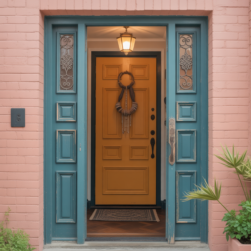 Boho Hallway: 20 Inspiring Ideas to Create a Free-Spirited Entryway 17 Statement Doors and Entryways