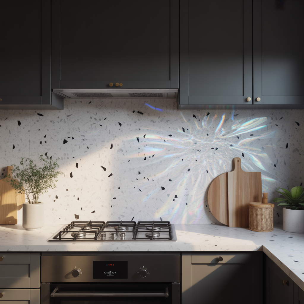 Terrazzo Backsplash Trend