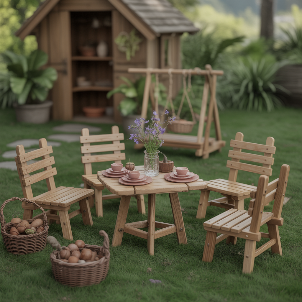 Tiny Furniture for Fairy Comfort