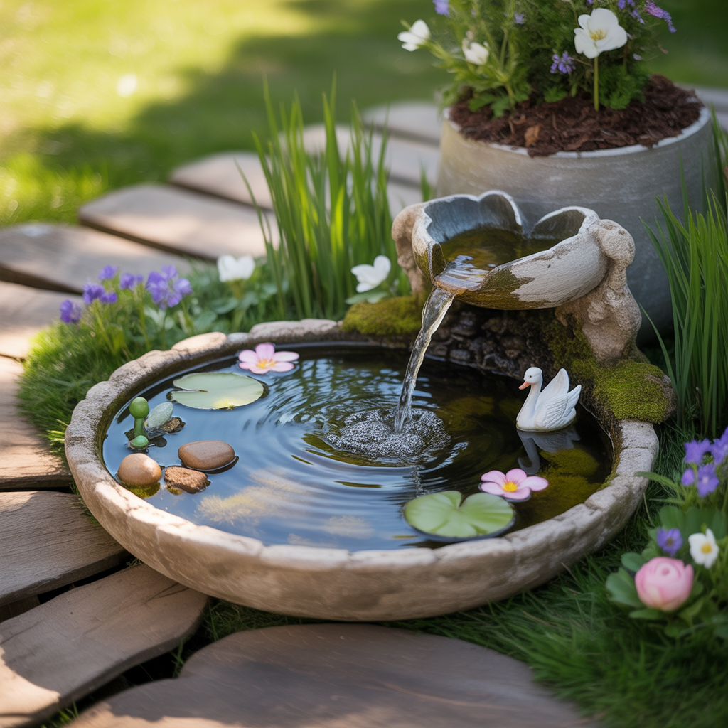 Water Features and Fairy Ponds