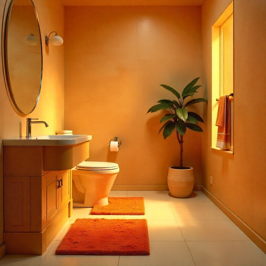 Fun Bathroom Decor: 25 Playful and Creative Ideas 11 Introduce Whimsical Rugs and Mats