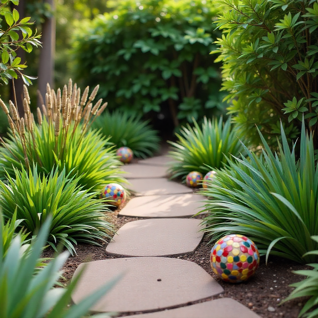 Add Artistic Sculptures and Garden Art