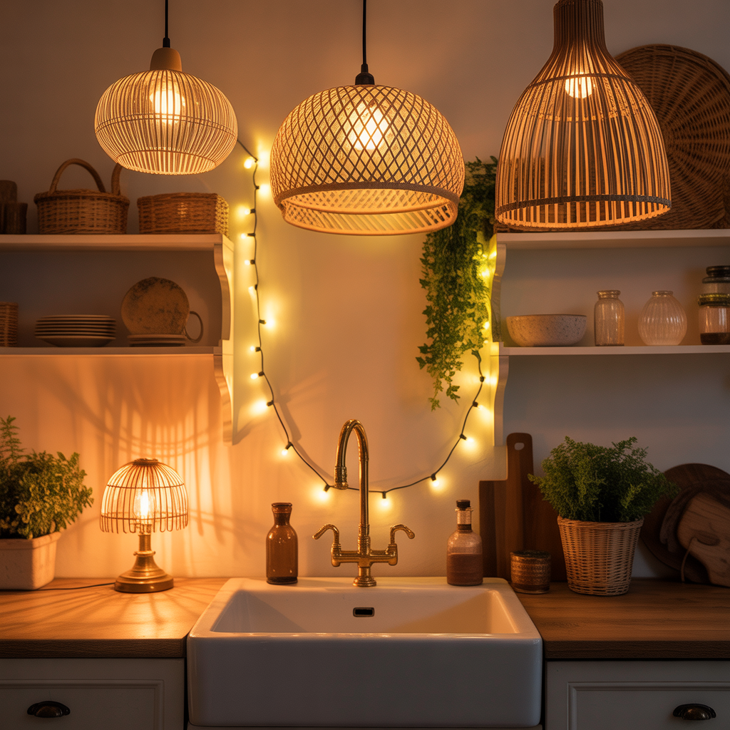 Add Warm, Layered Lighting