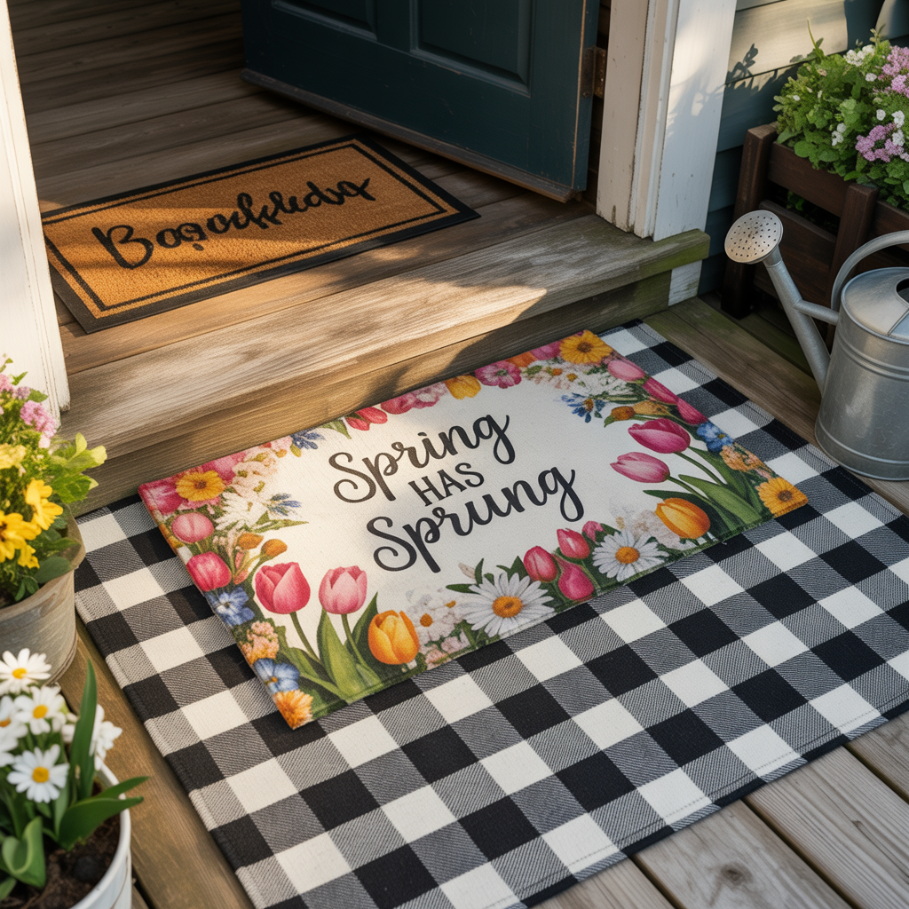 Add a Seasonal Doormat