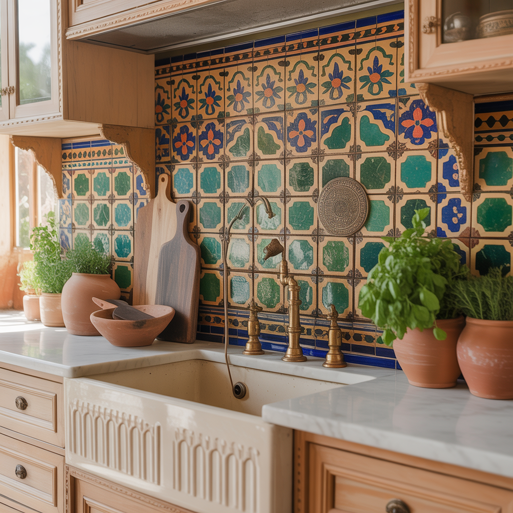 Add a Touch of Moroccan Tile Magic