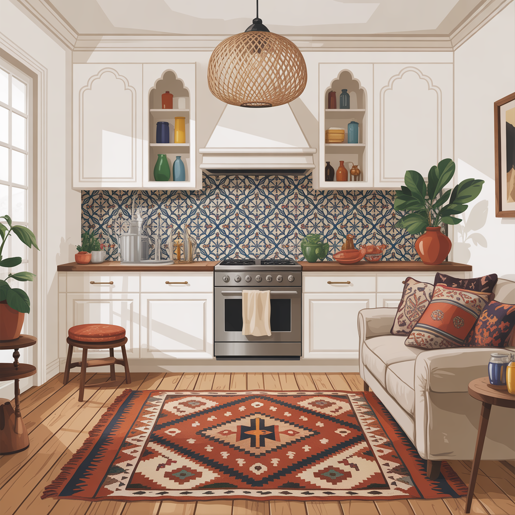 Artistic Mix of Patterns