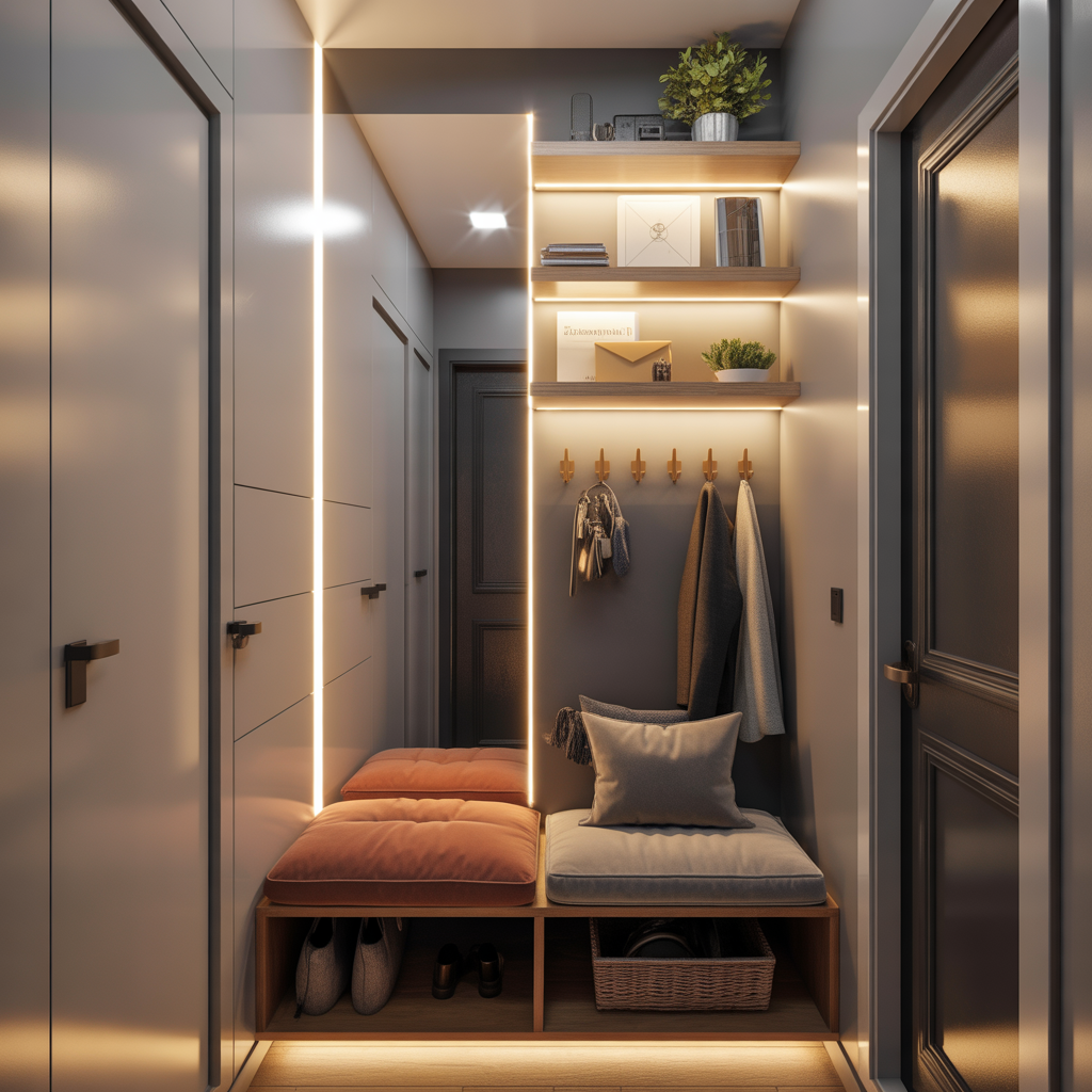 Behind Door Entryway: 14 Clever and Stylish Ideas to Transform Hidden Spaces 17 Behind Door Entryway