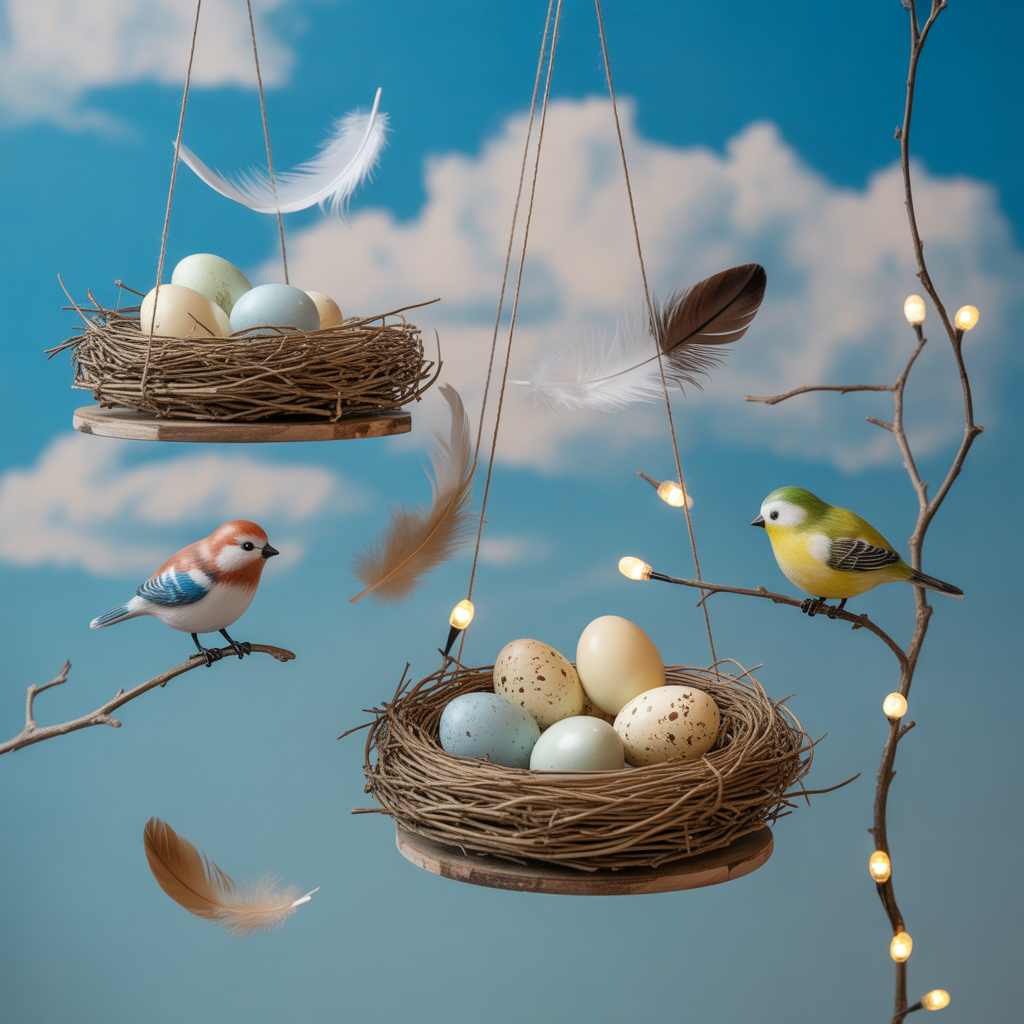 Spring Window Display: 16 Stunning Ideas to Attract Customers and Celebrate the Season 8 Birds and Nests Inspiration