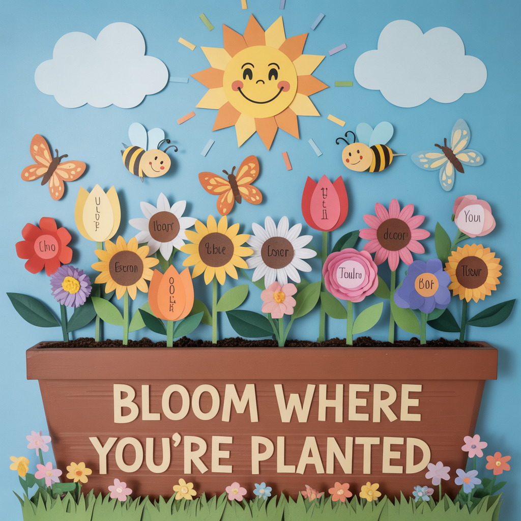 Bloom Where You’re Planted
